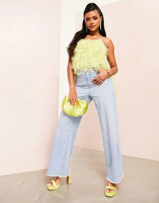 https://images.styletyx.com/images/asos-luxe-feather-low-back-cami-bodysuit-in-neon-lime-asos-design-2398133_4.webp
