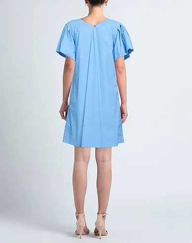 https://images.styletyx.com/images/azure-plain-weave-short-dress-sly010-3098558_3.webp