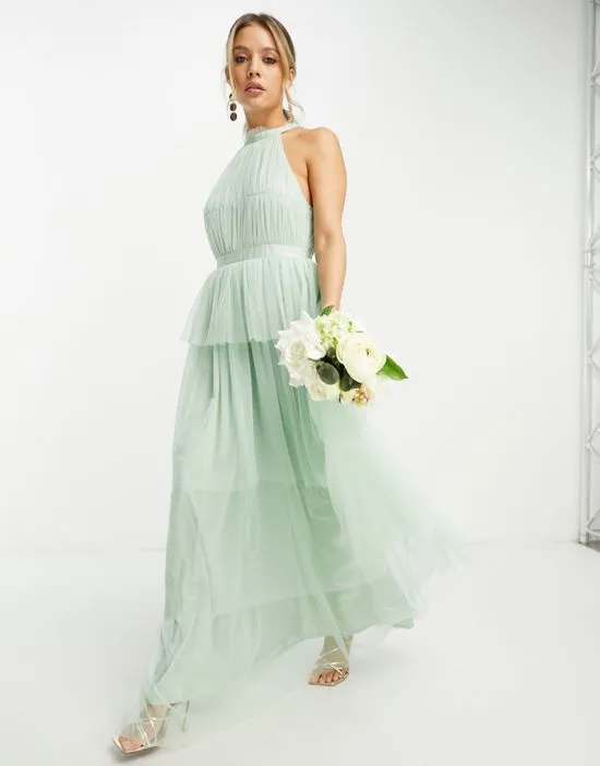 https://images.styletyx.com/images/bridesmaid-halterneck-tulle-maxi-dress-with-tiered-skirt-in-mint-green-vila-1003801197_2.webp