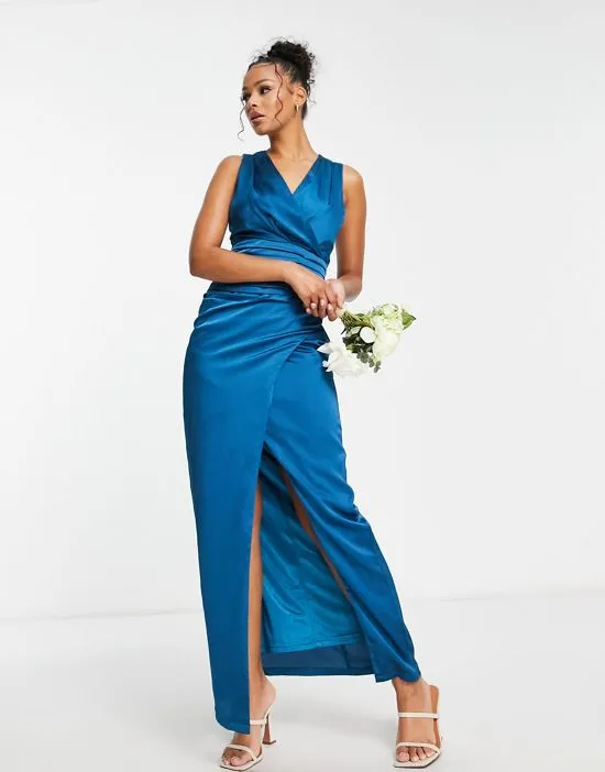 https://images.styletyx.com/images/bridesmaid-satin-wrap-front-maxi-dress-in-teal-blue-liquorish-13335574_4.webp