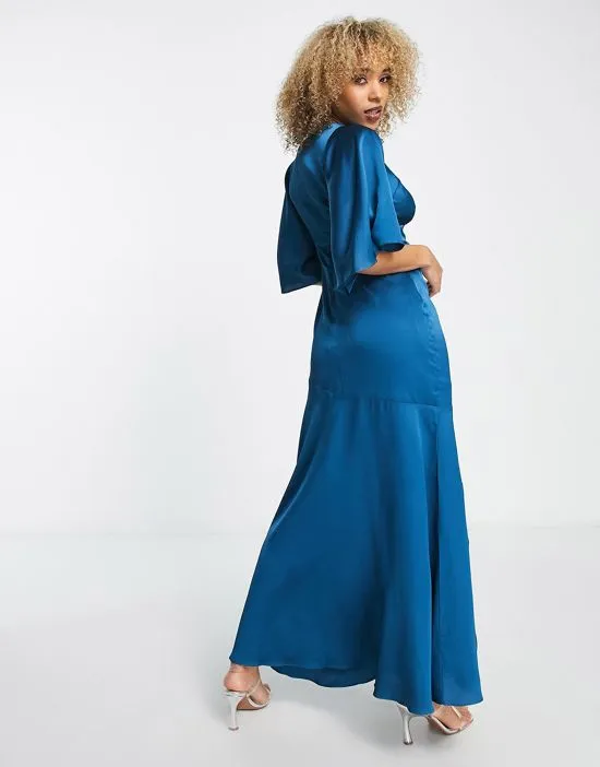 https://images.styletyx.com/images/bridesmaids-satin-maxi-dress-with-flutter-sleeve-and-split-in-teal-blue-liquorish-13335575_2.webp