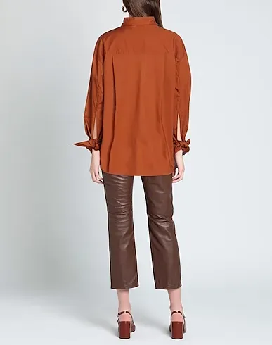 https://images.styletyx.com/images/brown-plain-weave-solid-color-shirts-blouses-solotre-2580042_3.webp