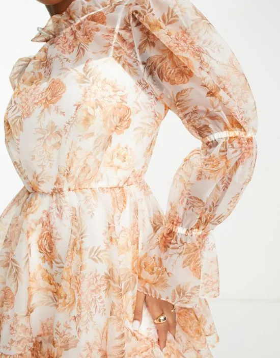 https://images.styletyx.com/images/bubble-sleeve-organza-mini-dress-in-apricot-floral-ever-new-13182581_4.webp