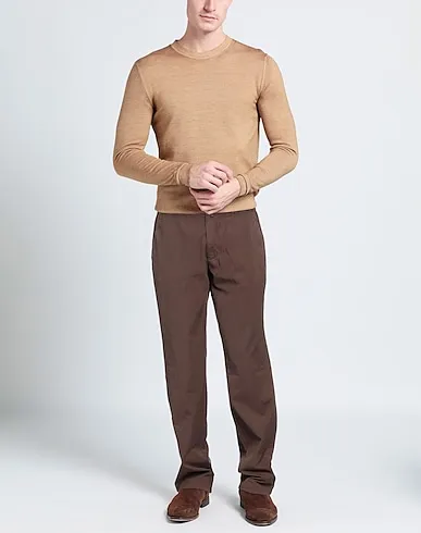 https://images.styletyx.com/images/dark-brown-plain-weave-casual-pants-addiction-13187877_2.webp
