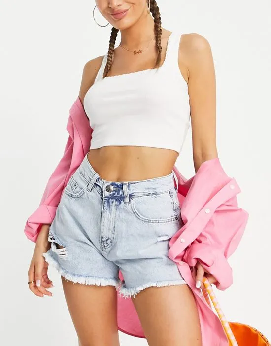 https://images.styletyx.com/images/denim-shorts-with-logo-detail-in-blue-the-couture-club-2489648_1.webp