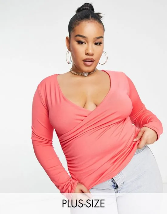 https://images.styletyx.com/images/double-layer-slinky-long-sleeve-crop-top-in-coral-public-desire-curve-1944894_1.webp