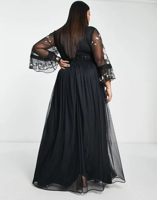 https://images.styletyx.com/images/embroided-maxi-dress-with-lace-detail-in-black-frock-and-frill-plus-13075645_2.webp