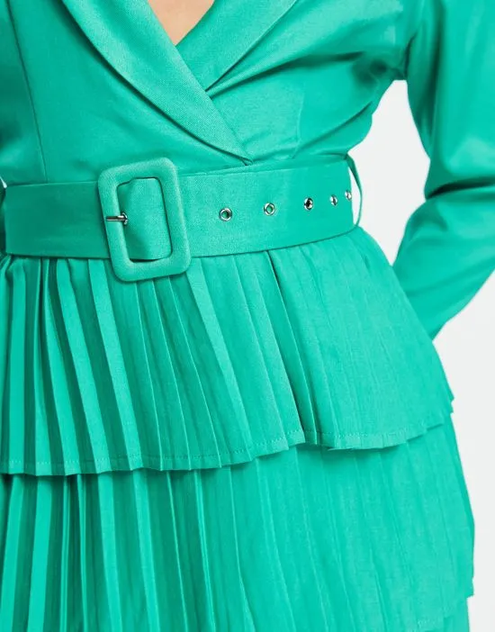 https://images.styletyx.com/images/exclusive-plunge-front-blazer-dress-with-pleated-skirt-in-green-in-the-style-1829833_4.webp