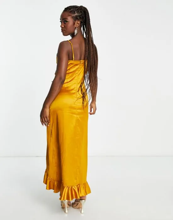 https://images.styletyx.com/images/exclusive-satin-asymmetric-ruffle-detail-maxi-dress-in-ochre-in-the-style-3127081_2.webp