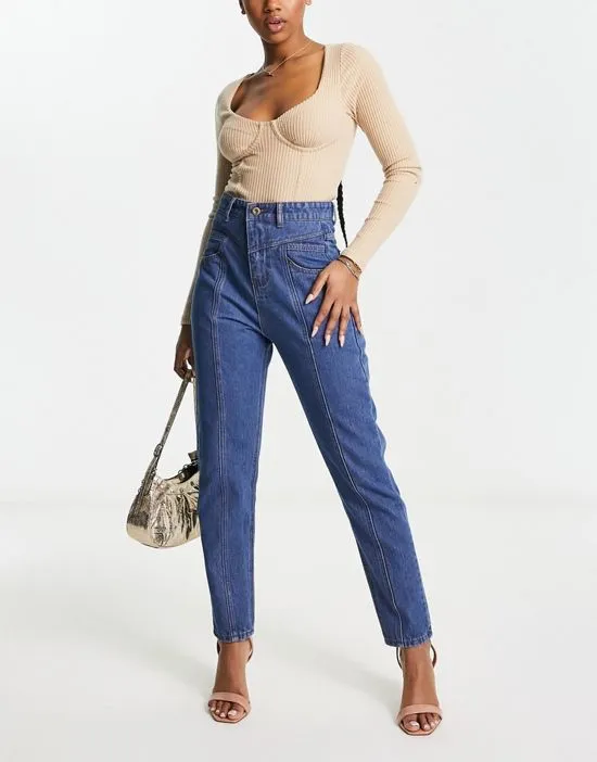 https://images.styletyx.com/images/fae-high-waist-western-style-top-stitch-jeans-in-indigo-blue-fae-13285850_1.webp