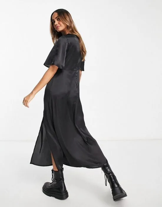 https://images.styletyx.com/images/flutter-sleeve-midi-dress-with-lace-trim-in-black-influence-13063015_3.webp