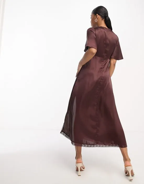 https://images.styletyx.com/images/flutter-sleeve-v-neck-midi-dress-with-lace-trim-in-chocolate-brown-influence-13274348_4.webp