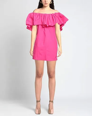 https://images.styletyx.com/images/fuchsia-plain-weave-short-dress-akep-13211172_2.webp