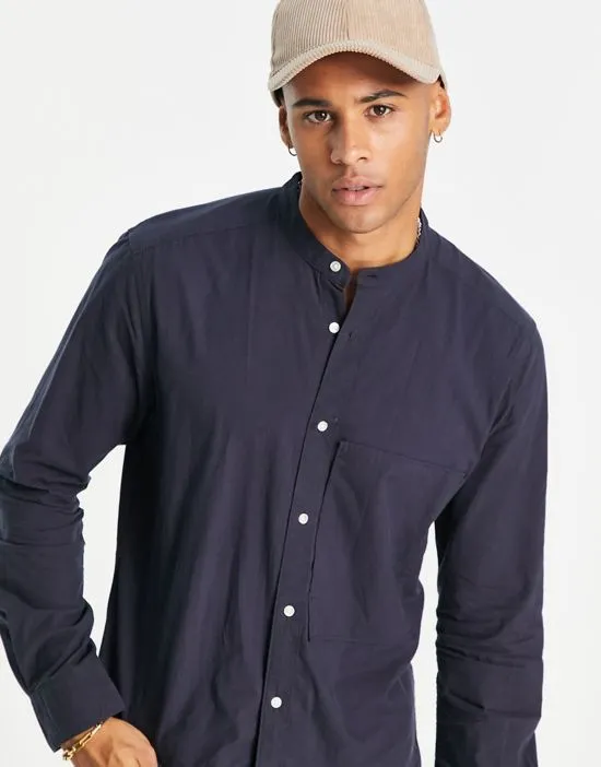 https://images.styletyx.com/images/grandad-collar-shirt-with-pocket-in-navy-only-sons-1790491_2.webp