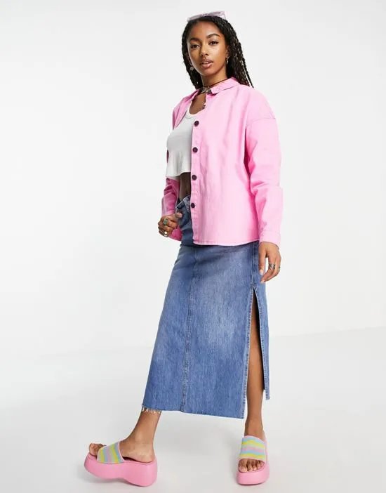https://images.styletyx.com/images/lightweight-denim-shirt-jacket-in-pink-noisy-may-2205066_2.webp