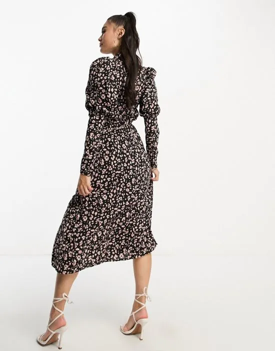https://images.styletyx.com/images/midi-dress-with-ruched-sleeves-in-black-floral-ax-paris-13240725_4.webp