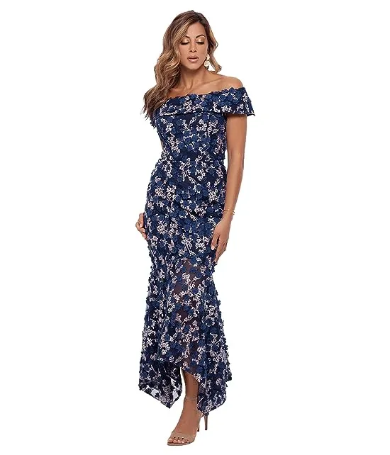 https://images.styletyx.com/images/midi-raised-flower-off-the-shoulder-flounce-xscape-775984870_2.webp