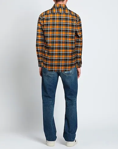 https://images.styletyx.com/images/ocher-flannel-checked-shirt-c-9-3-1251417065_3.webp