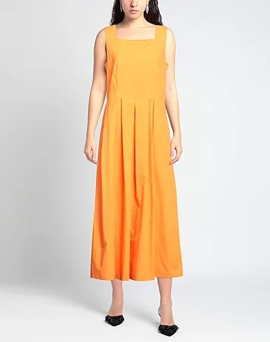 https://images.styletyx.com/images/orange-plain-weave-long-dress-caractere-13051781_2.webp