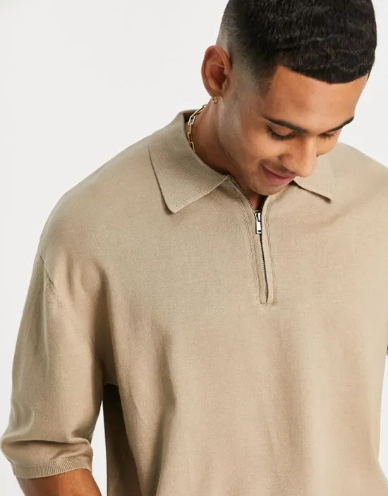 https://images.styletyx.com/images/oversized-knit-polo-with-quarter-zip-in-beige-only-sons-1864814_3.webp