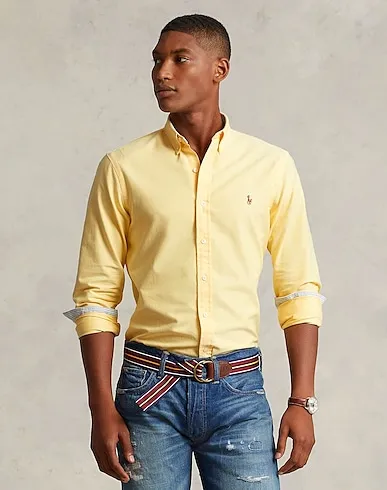 https://images.styletyx.com/images/polo-ralph-lauren-custom-fit-oxford-shirt-yellow-men-s-solid-color-shirt-ralph-lauren-1473627_2.webp