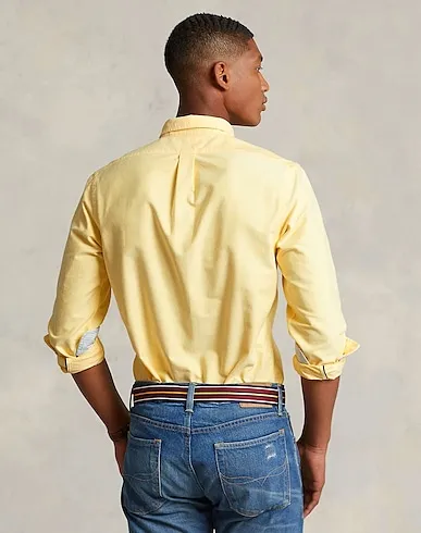https://images.styletyx.com/images/polo-ralph-lauren-custom-fit-oxford-shirt-yellow-men-s-solid-color-shirt-ralph-lauren-1473627_3.webp