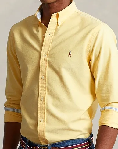 https://images.styletyx.com/images/polo-ralph-lauren-custom-fit-oxford-shirt-yellow-men-s-solid-color-shirt-ralph-lauren-1473627_5.webp