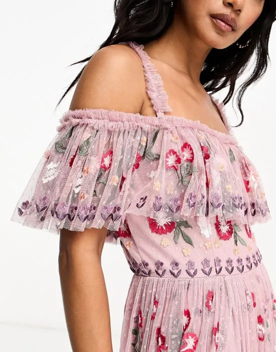 https://images.styletyx.com/images/premium-embroidered-bardot-maxi-dress-with-full-skirt-in-pink-multi-maya-1004948780_3.webp