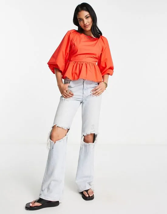 https://images.styletyx.com/images/puff-sleeve-square-neck-blouse-in-red-y-a-s-1887898_3.webp