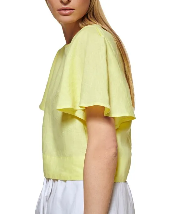 https://images.styletyx.com/images/pure-women-s-linen-flutter-sleeve-cropped-top-dkny-3302405_4.webp