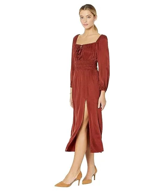 https://images.styletyx.com/images/ruched-midi-dress-with-slit-bella-dahl-3173600_4.webp