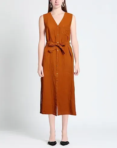 https://images.styletyx.com/images/rust-plain-weave-midi-dress-caractere-13047926_2.webp