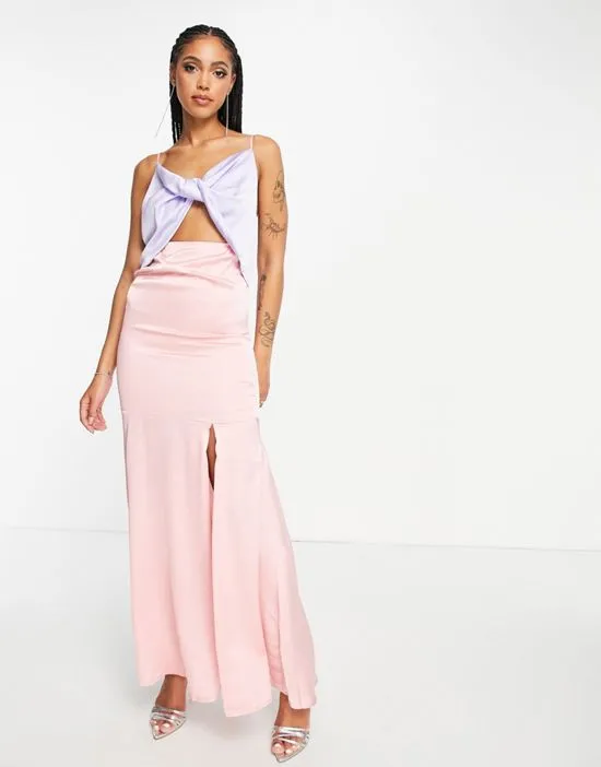 https://images.styletyx.com/images/satin-twist-front-maxi-dress-with-split-color-block-blue-and-pink-liquorish-2504674_1.webp