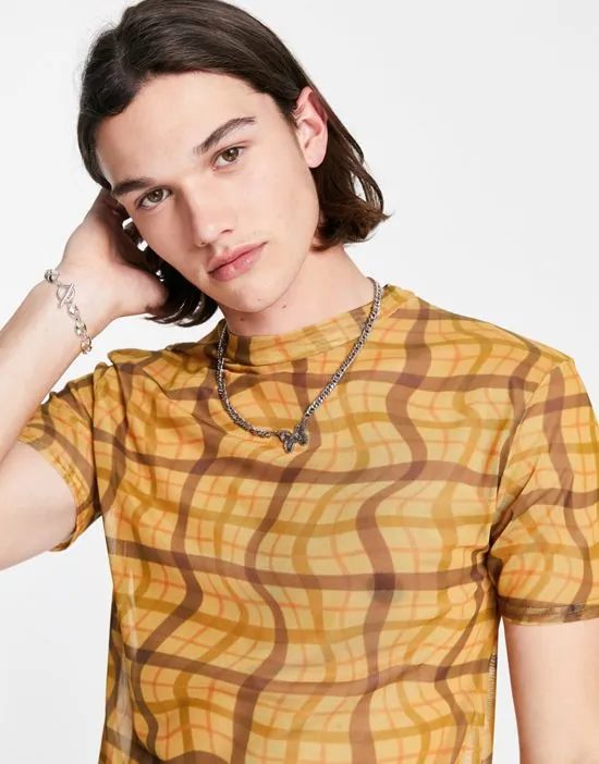 https://images.styletyx.com/images/sheer-mesh-t-shirt-in-brown-wavy-check-2-minds-1896740_3.webp