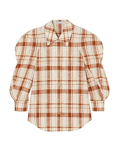 https://images.styletyx.com/images/tan-plain-weave-checked-shirt-rejina-pyo-12941620_1.webp