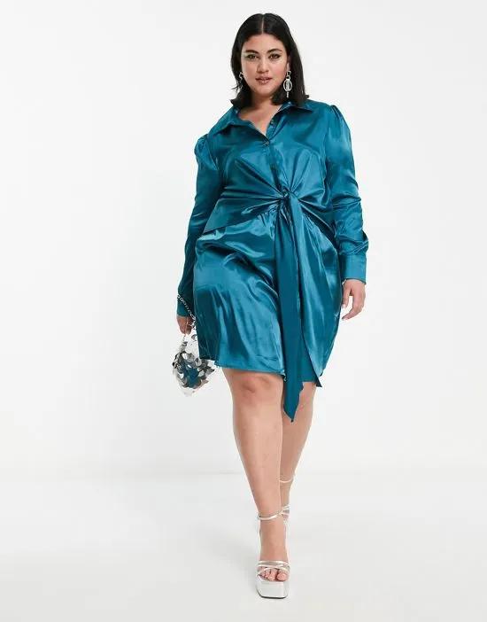 https://images.styletyx.com/images/urban-threads-plus-satin-tie-front-shirt-dress-in-teal-urban-threads-curve-12999855_4.webp