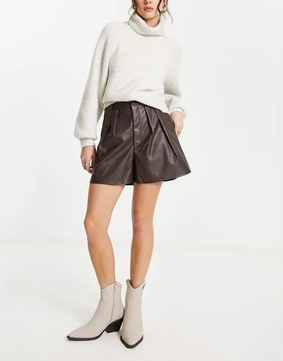 https://images.styletyx.com/images/violet-romance-faux-leather-shorts-in-chocolate-brown-violet-romance-13286183_1.webp