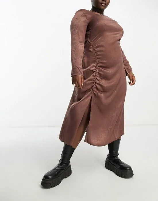 https://images.styletyx.com/images/violet-romance-plus-satin-ruched-side-midi-dress-in-brown-violet-romance-curve-13063016_1.webp