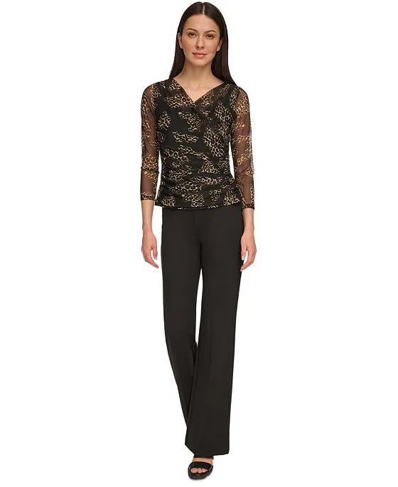 https://images.styletyx.com/images/women-s-3-4-sleeve-printed-mesh-v-neck-top-dkny-1225273734_4.webp
