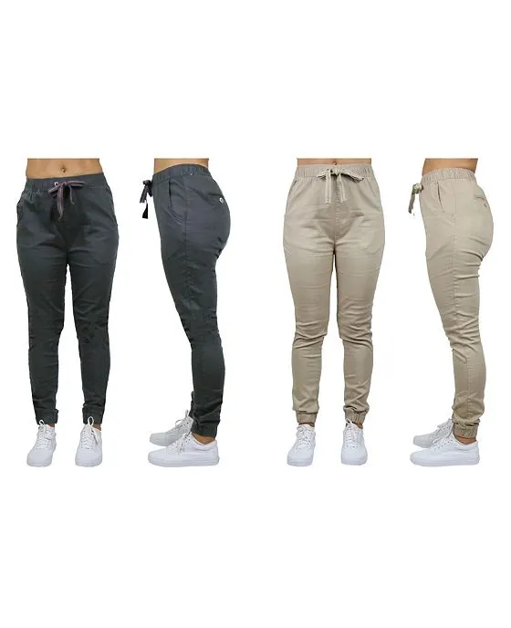 https://images.styletyx.com/images/women-s-basic-stretch-twill-joggers-pack-of-2-galaxy-by-harvic-2128553_13.webp