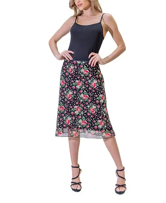 https://images.styletyx.com/images/women-s-colorful-sheer-overlay-elastic-waist-skirt-24seven-comfort-apparel-526100141_5.webp