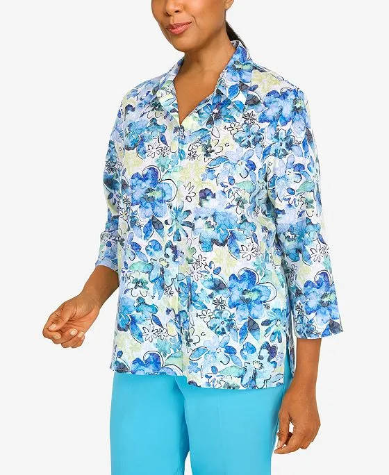 https://images.styletyx.com/images/women-s-cool-vibrations-button-down-double-floral-burnout-top-alfred-dunner-13205474_3.webp