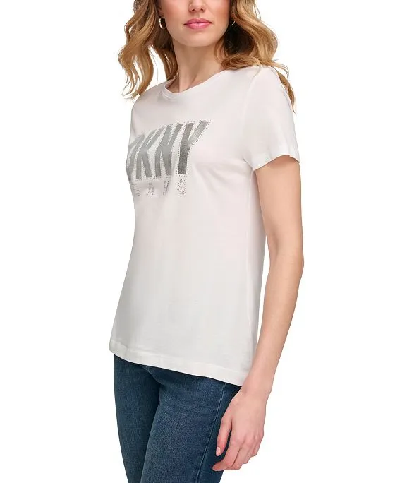 https://images.styletyx.com/images/women-s-embellished-foiled-logo-t-shirt-dkny-650549008_3.webp