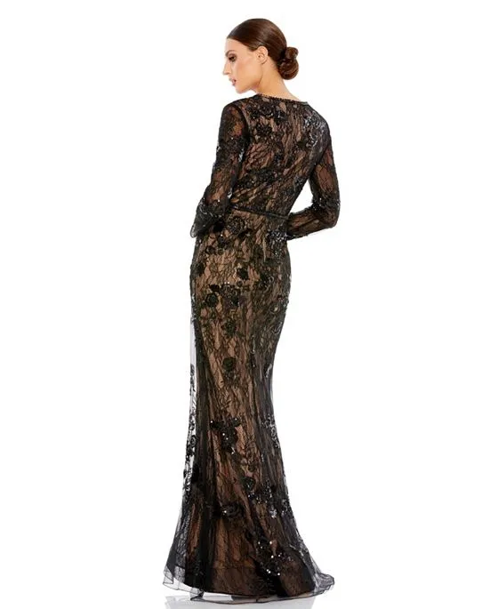 https://images.styletyx.com/images/women-s-embellished-long-sleeve-plunge-neck-trumpet-gown-mac-duggal-1005507128_3.webp