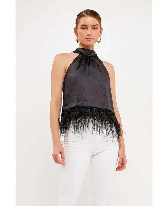 https://images.styletyx.com/images/women-s-feather-trimmed-top-endless-rose-13256986_2.webp