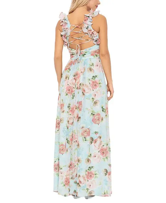 https://images.styletyx.com/images/women-s-floral-print-ruffled-lace-up-gown-betsy-adam-13426282_2.webp