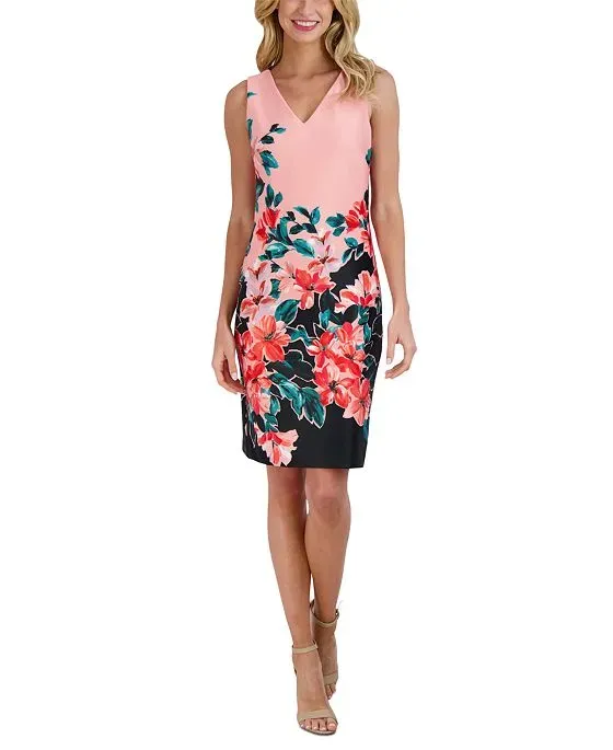 https://images.styletyx.com/images/women-s-floral-print-v-neck-sheath-dress-donna-ricco-12963754_1.webp