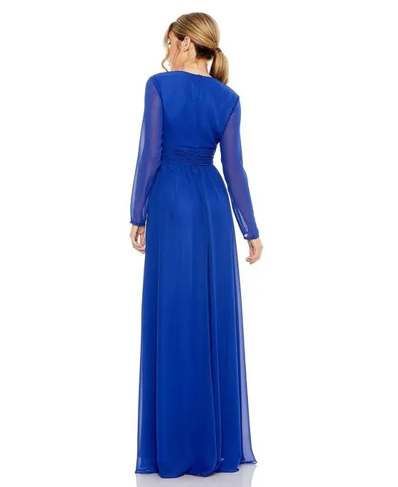 https://images.styletyx.com/images/women-s-ieena-v-neck-front-twist-long-sleeve-gown-mac-duggal-875496246_2.webp