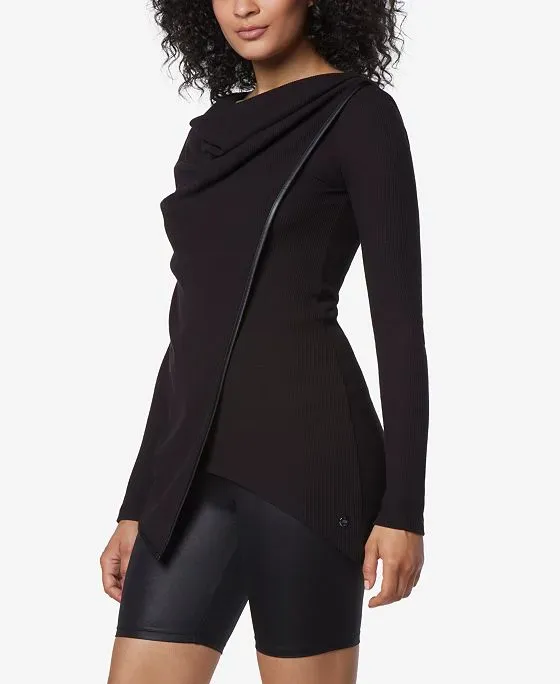 https://images.styletyx.com/images/women-s-long-sleeve-draped-tunic-with-faux-leather-trim-top-marc-new-york-1225445685_3.webp