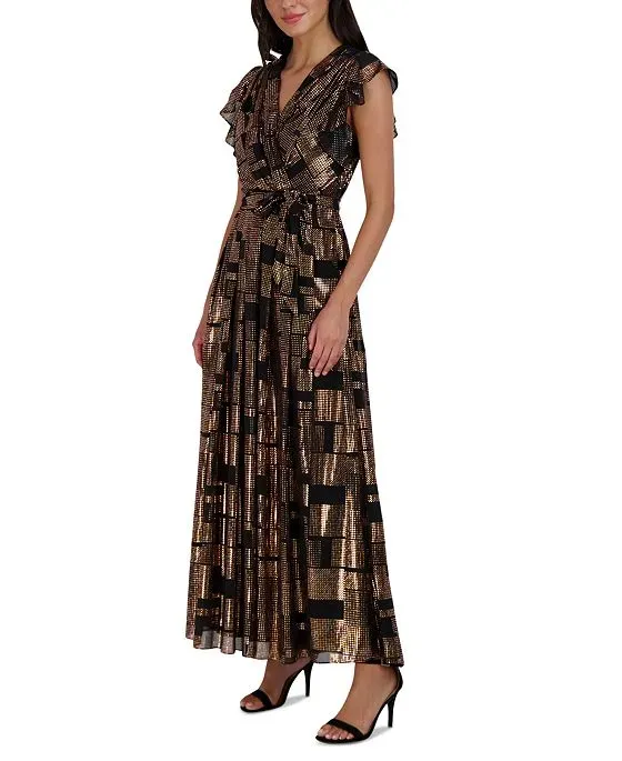 https://images.styletyx.com/images/women-s-metallic-flutter-sleeve-maxi-dress-donna-ricco-3056109_3.webp
